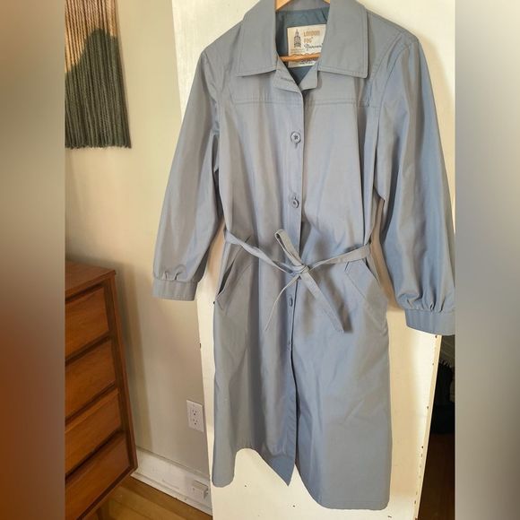 Vintage London Fog Trench Coat - Picture 2 of 7